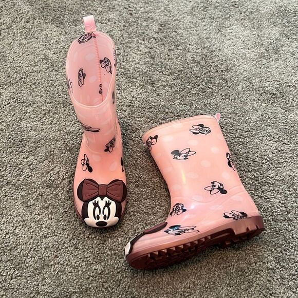 Minnie Mouse Rain Boots - Picture 1 of 7